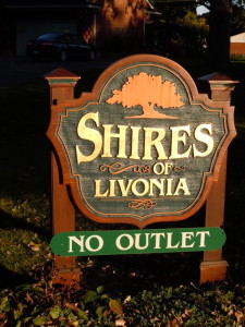 Livonia subdivisions