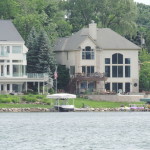Luxury Waterfront homes on Pine Lake in West Bloomfield MI