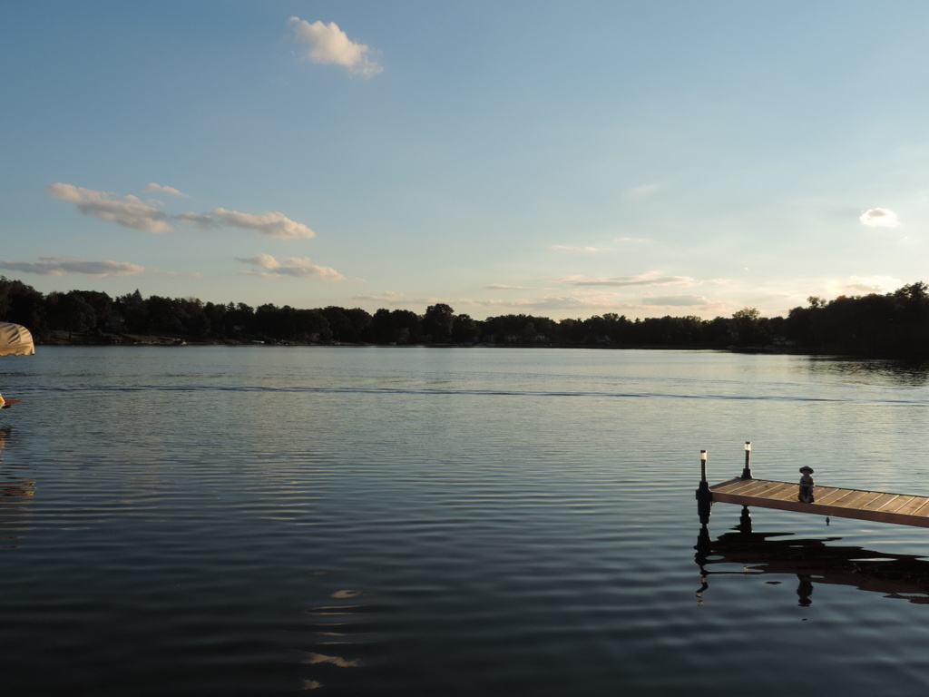 Slalom water ski courses on Oakland County lakes in Michigan